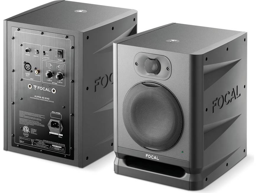 Focal Alpha 65 Evo Powered studio monitor with 6-1/2