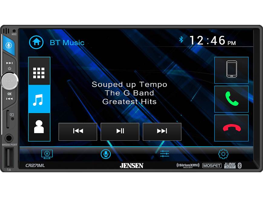 Jensen CR271ML Digital multimedia receiver (does not play discs