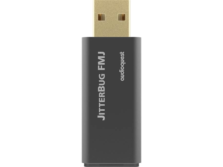 AudioQuest JitterBug FMJ USB noise filter at Crutchfield