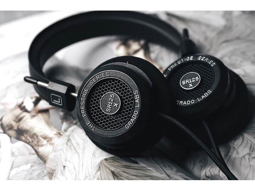 GRADO グラド SR125x ヘッドホン ヘッドフォン Grado SR125x Prestige Series on-ear headphones at Crutchfield