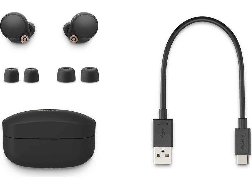 Sony WF-1000XM4 (Black) True wireless earbuds with adaptive noise