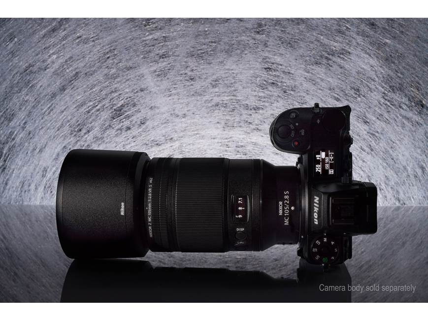 Nikon NIKKOR Z MC 105mm f/2.8 VR S Medium telephoto macro prime