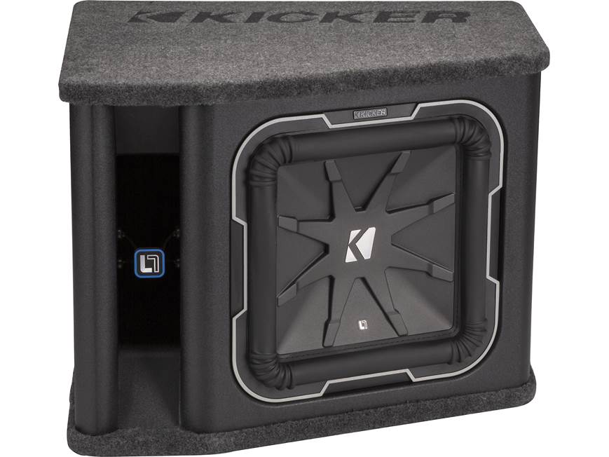 Kicker Q-Class 41VL7122 (Black/Light Gray) Ported enclosure with