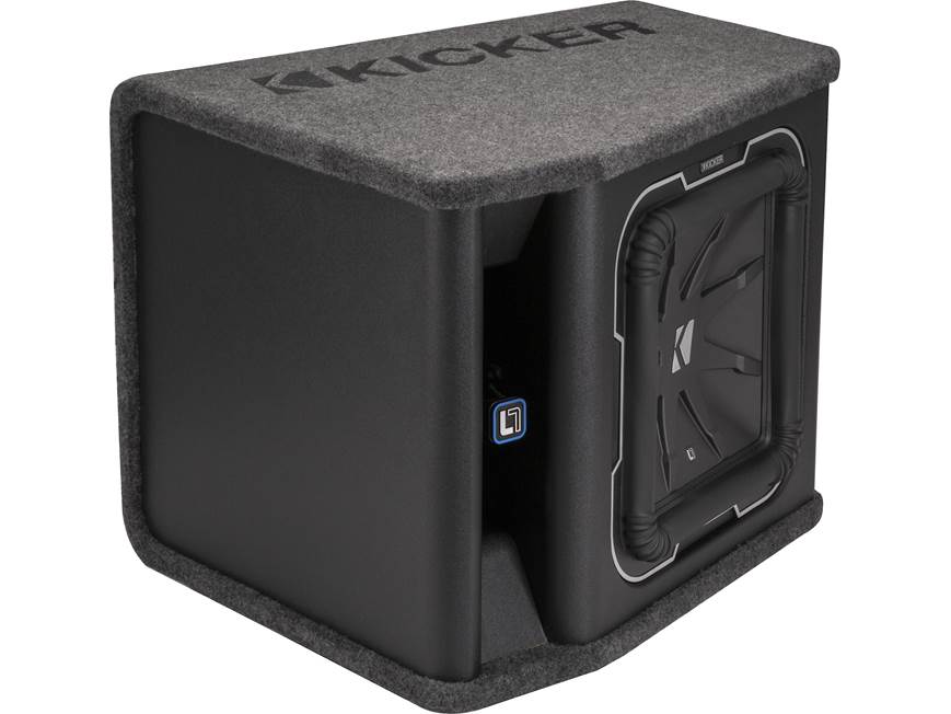 Kicker Q-Class 41VL7122 (Black/Light Gray) Ported enclosure with