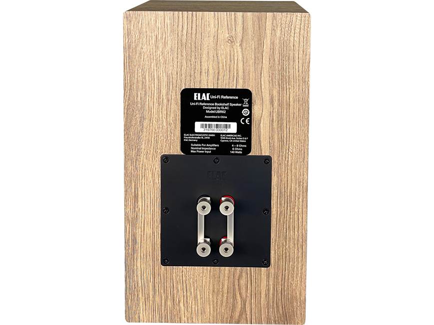 ELAC Uni-Fi Reference UBR62 (Oak) Bookshelf speakers (Oak) at