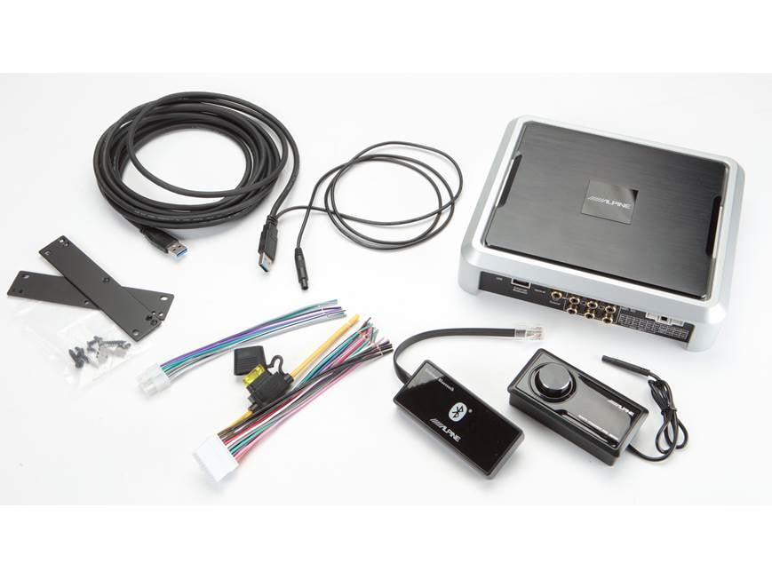Alpine PXE-0850X 8-channel car amplifier with digital signal