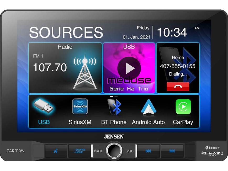 Jensen CAR910W (does not play discs) Digital multimedia receiver