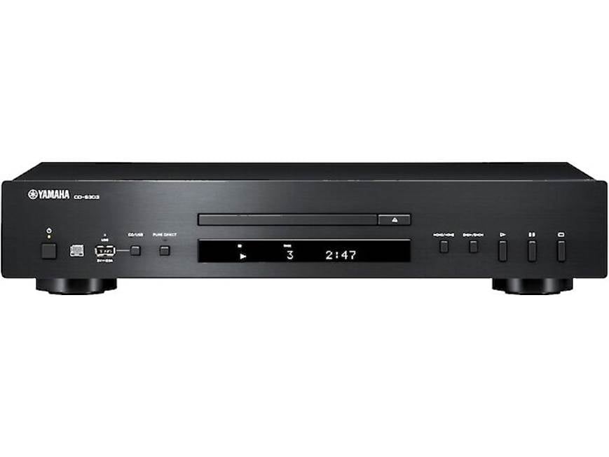 Yamaha CD-S303 Single-disc CD player with front-panel USB input at