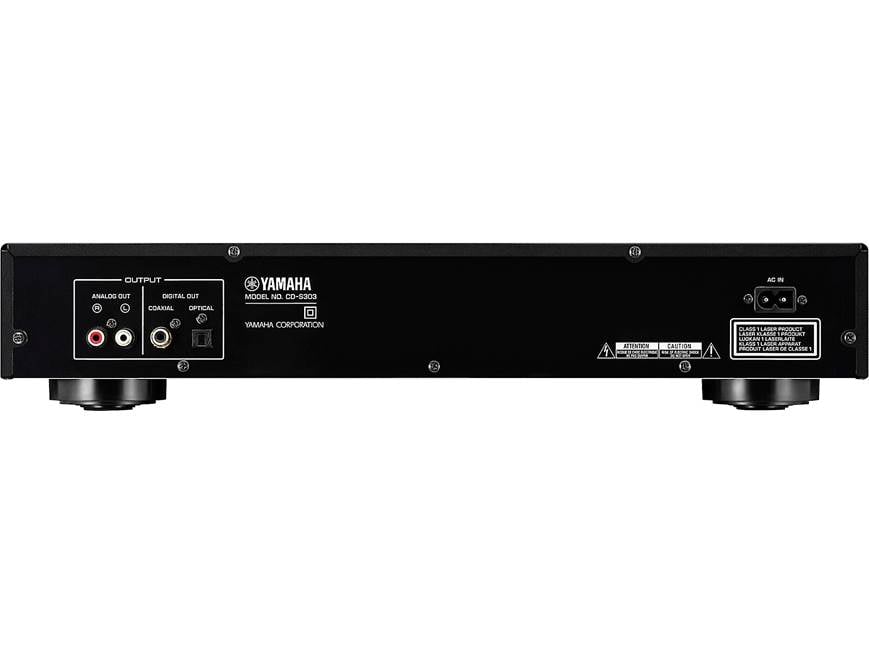Yamaha CD-S303 Single-disc CD player with front-panel USB input at