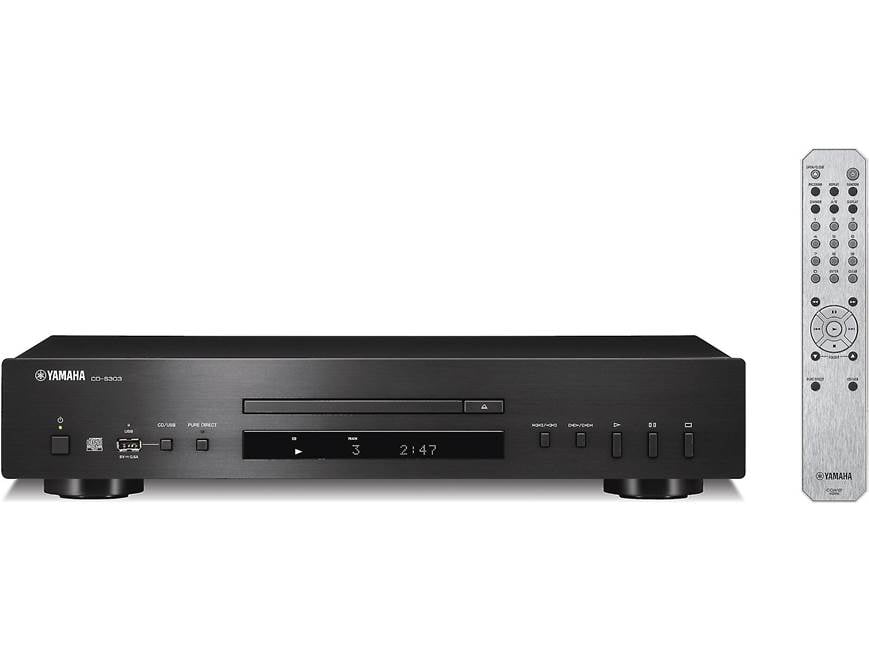 Yamaha CD-S303 Single-disc CD player with front-panel USB input at
