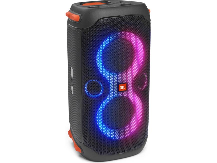JBL PartyBox 110 Portable Bluetooth® speaker with light display at