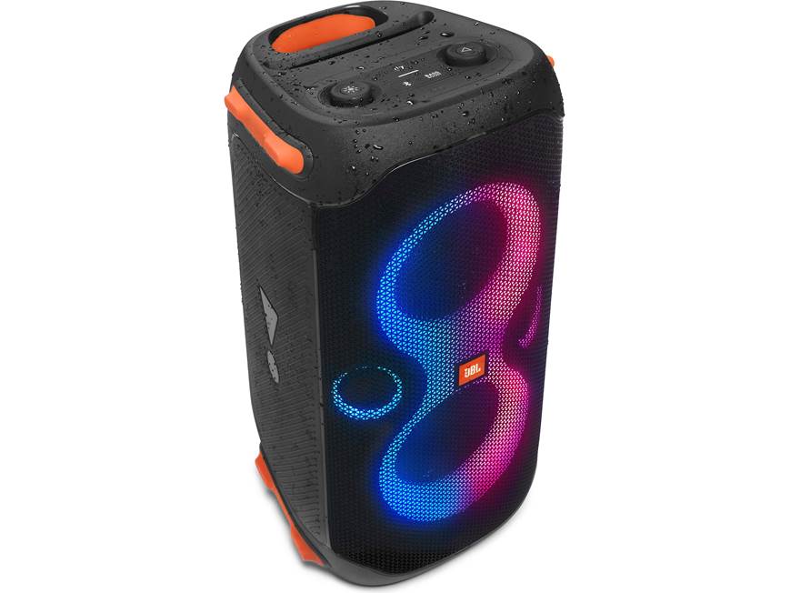 JBL PartyBox 110 Portable Bluetooth® speaker with light display at