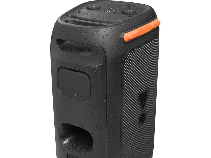 JBL PartyBox 110 Portable Bluetooth® speaker with light display at