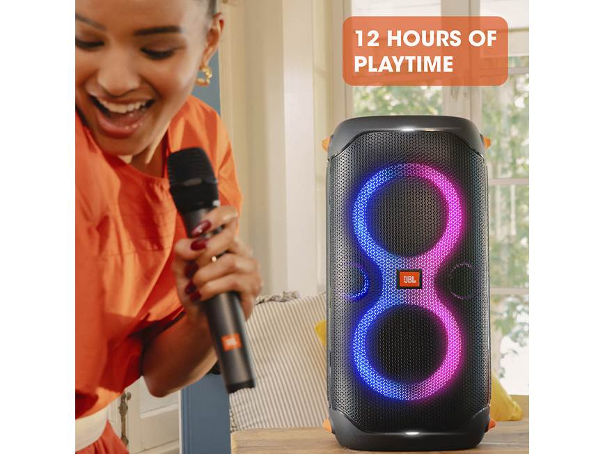 JBL PartyBox 110 with 2 JBL Wireless Mics Portable Bluetooth