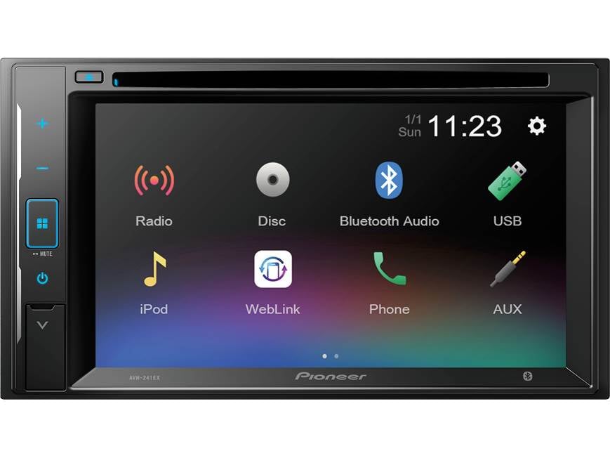 Pioneer AVH-241EX DVD receiver at Crutchfield