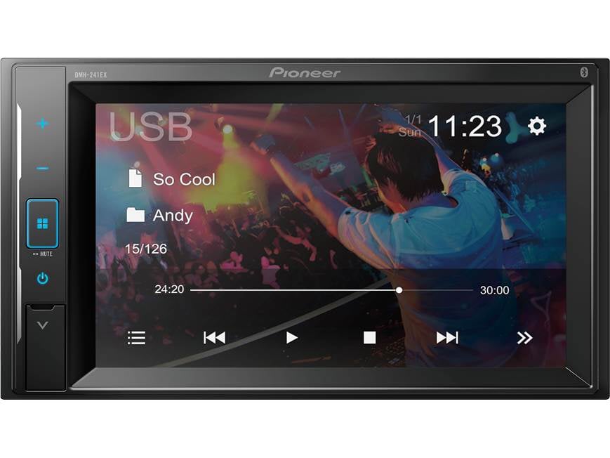 Pioneer DMH-241EX Digital multimedia receiver at Crutchfield