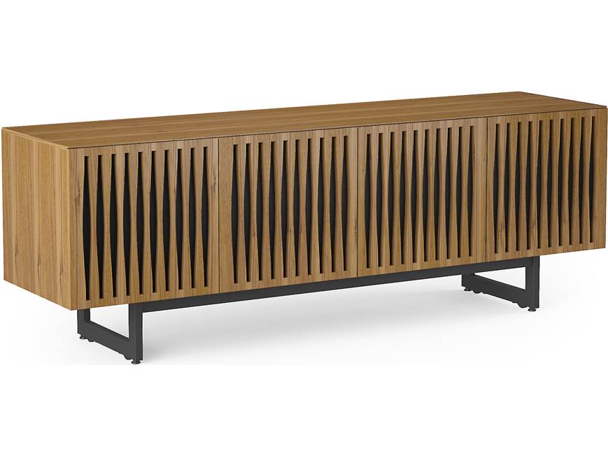 BDI Elements 8779 (Walnut w/Tempo Doors) Audio/video cabinet with
