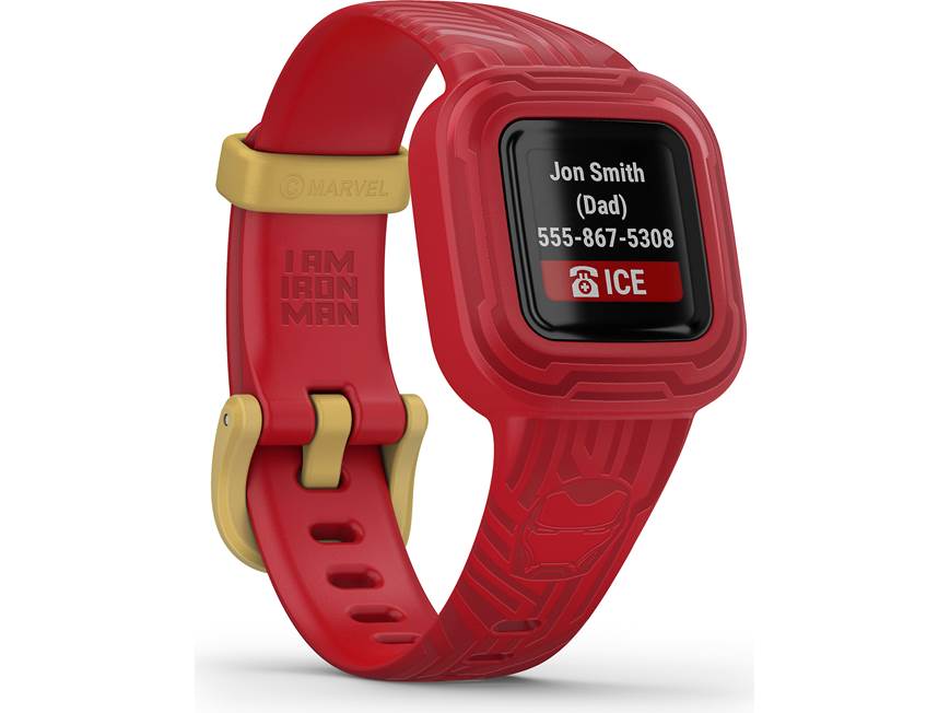 Garmin vivofit jr 3 (Marvel Iron Man) Kids fitness tracker (Marvel