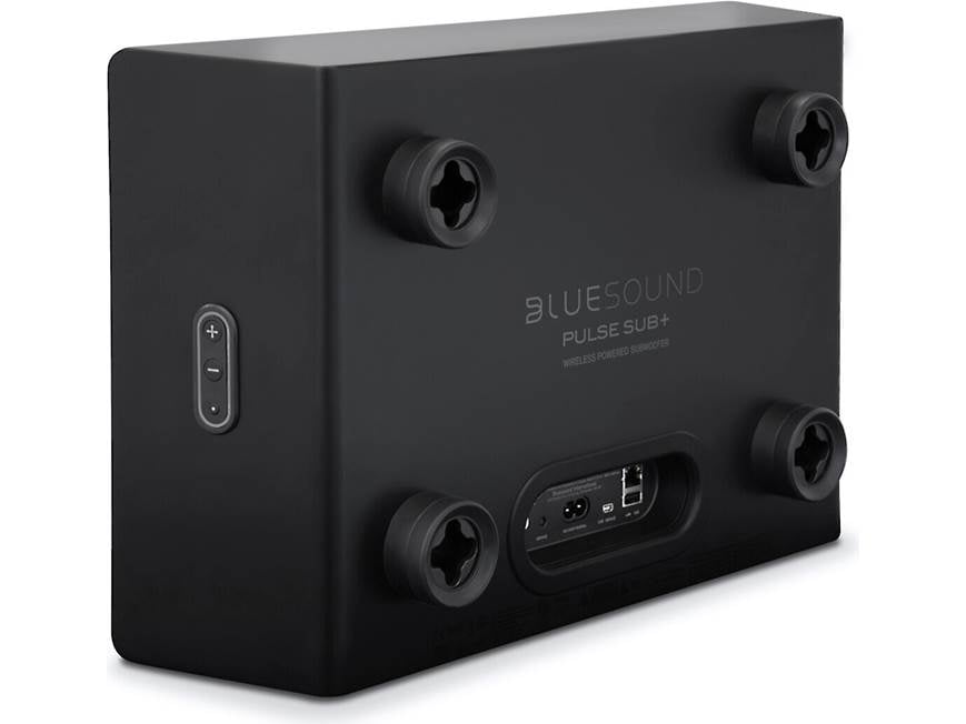 Bluesound PULSE SUB+ (Black) Wireless powered subwoofer for