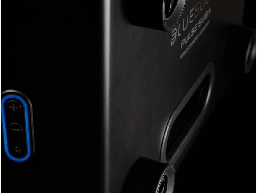 Bluesound PULSE SUB+ (Black) Wireless powered subwoofer for