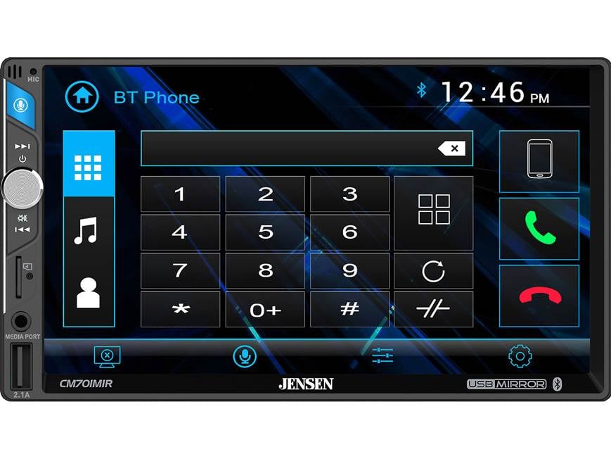 Jensen CM701MIR Digital multimedia receiver with 7