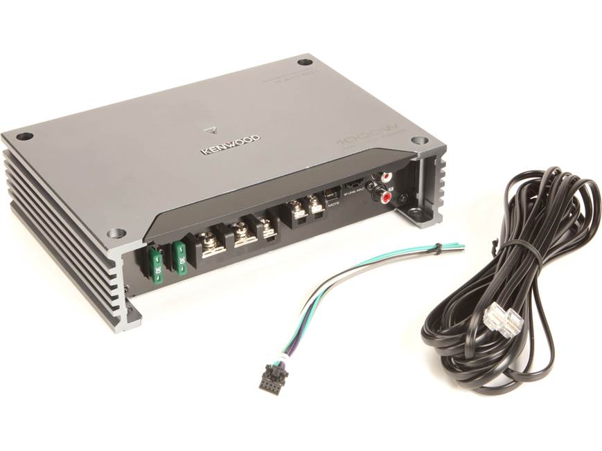 Kenwood KAC-511 Mono subwoofer amplifier — 500 watts RMS x 1 at 2