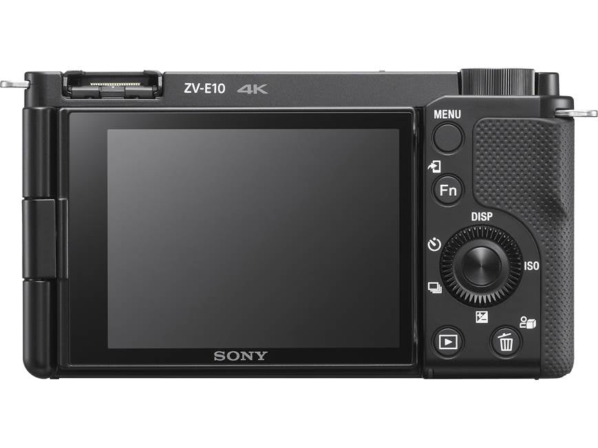 Sony Alpha ZV-E10 Vlog Camera (no lens included) (Black) 25