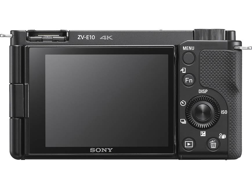 Sony Alpha ZV-E10 Vlog Camera Kit (Black) 25-megapixel mirrorless
