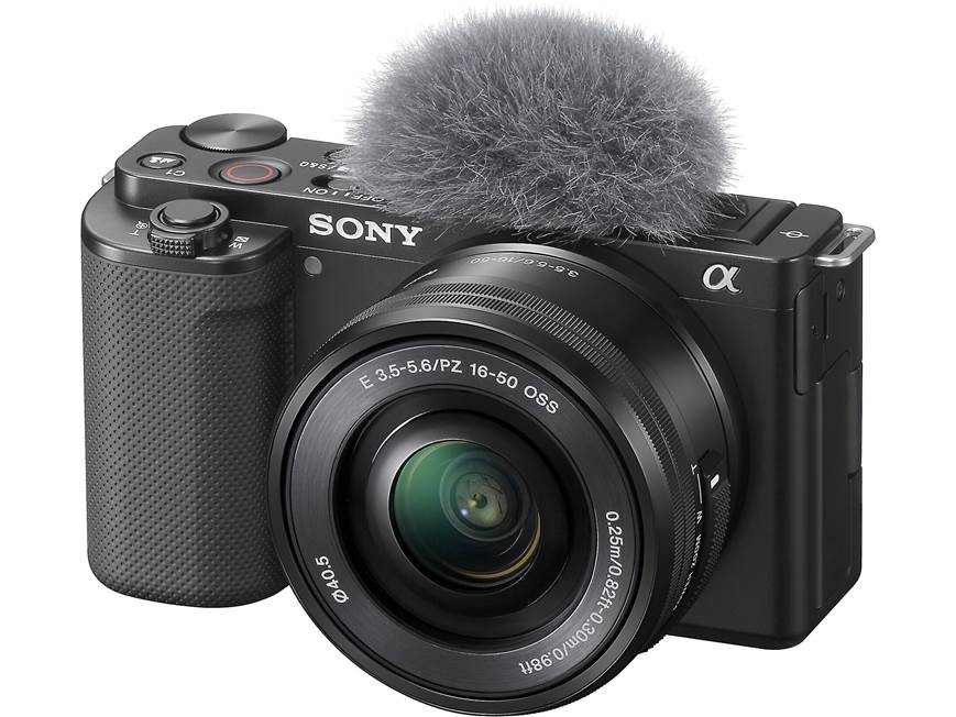Sony Alpha ZV-E10 Vlog Camera Kit (Black) 25-megapixel mirrorless