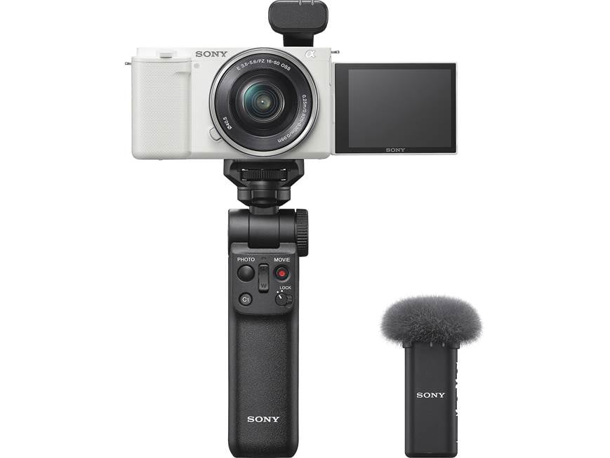 Sony Alpha ZV-E10 Vlog Camera Kit (White) 25-megapixel mirrorless