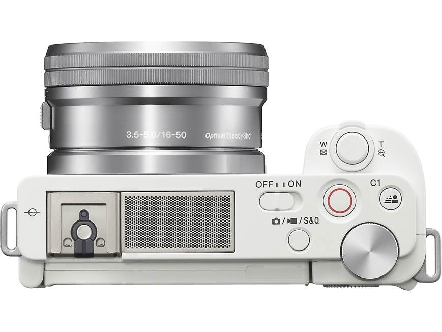 Sony Alpha ZV-E10 Vlog Camera Kit (White) 25-megapixel mirrorless