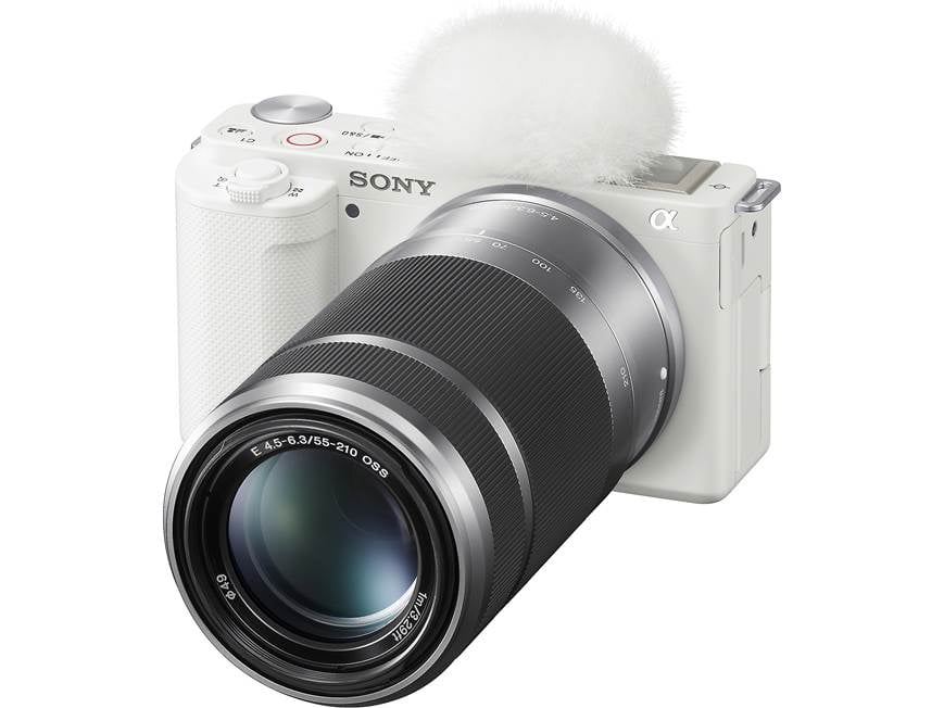 Sony Alpha ZV-E10 Vlog Camera (no lens included) (White) 25