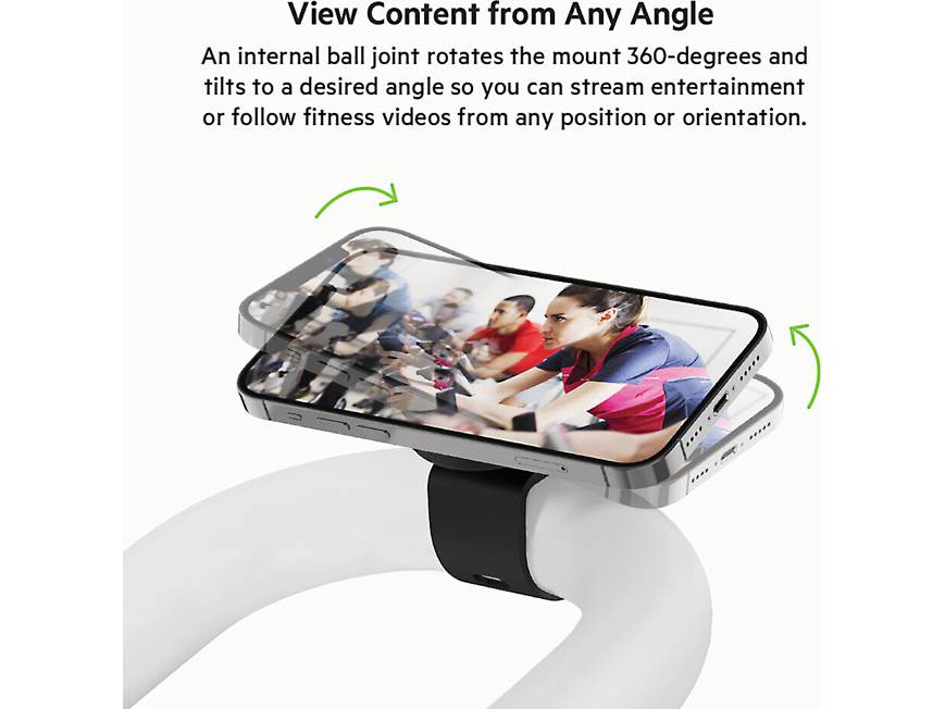Well & Body MAGiQ STAND – Doppio Supporto Magnetico Con Anelli, Rotazione 360° E Treppiede Per IPhone/Android Compatibile MagSafe