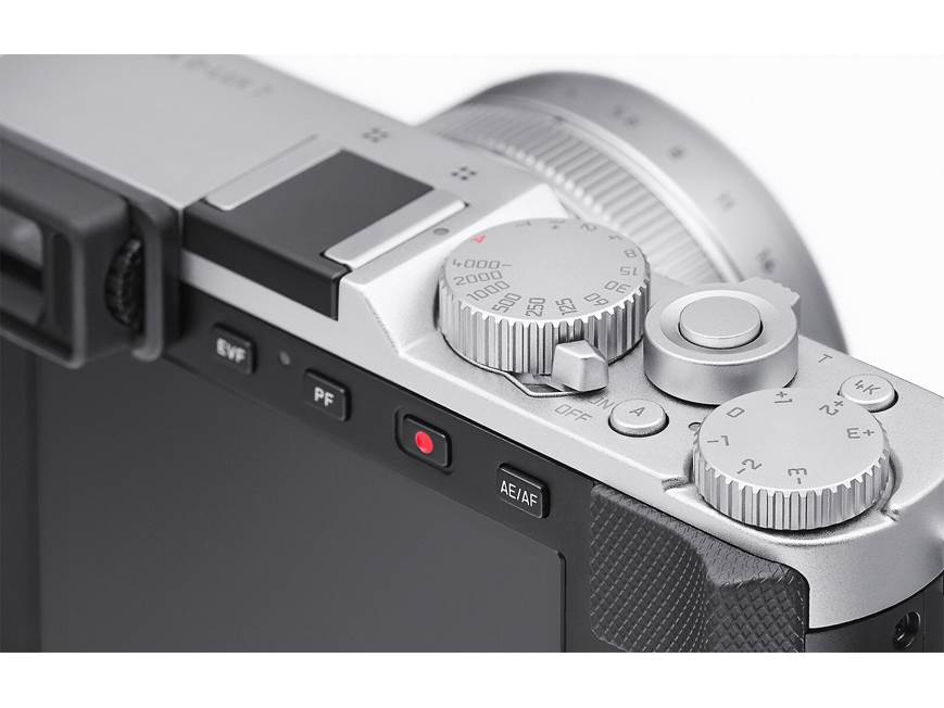 Leica D-Lux 7 (Silver) 17-megapixel digital camera with 3.1X
