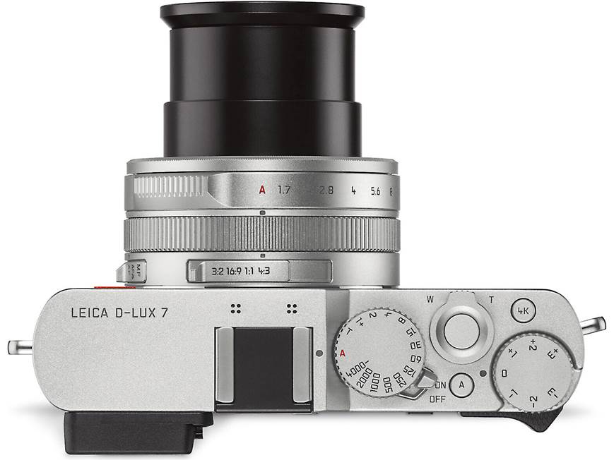 Leica D-Lux 7 (Silver) 17-megapixel digital camera with 3.1X