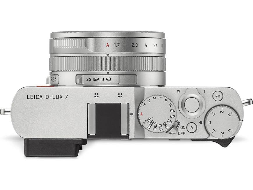Leica D-Lux 7 (Silver) 17-megapixel digital camera with 3.1X