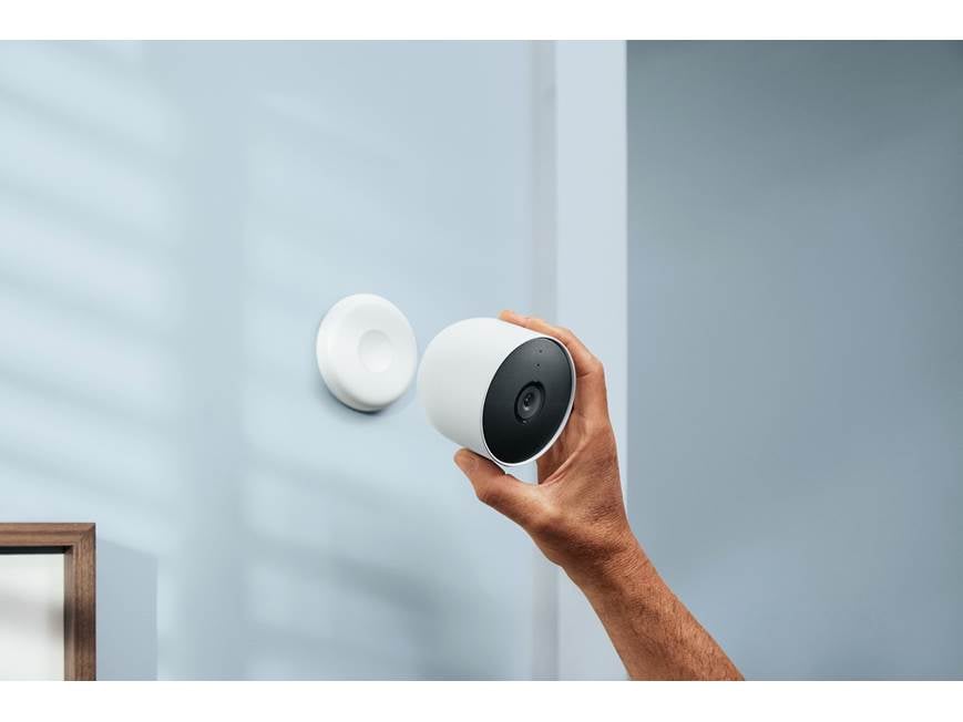 Google Nest Indoor/Outdoor Cam (2-pack) Battery-powered wireless