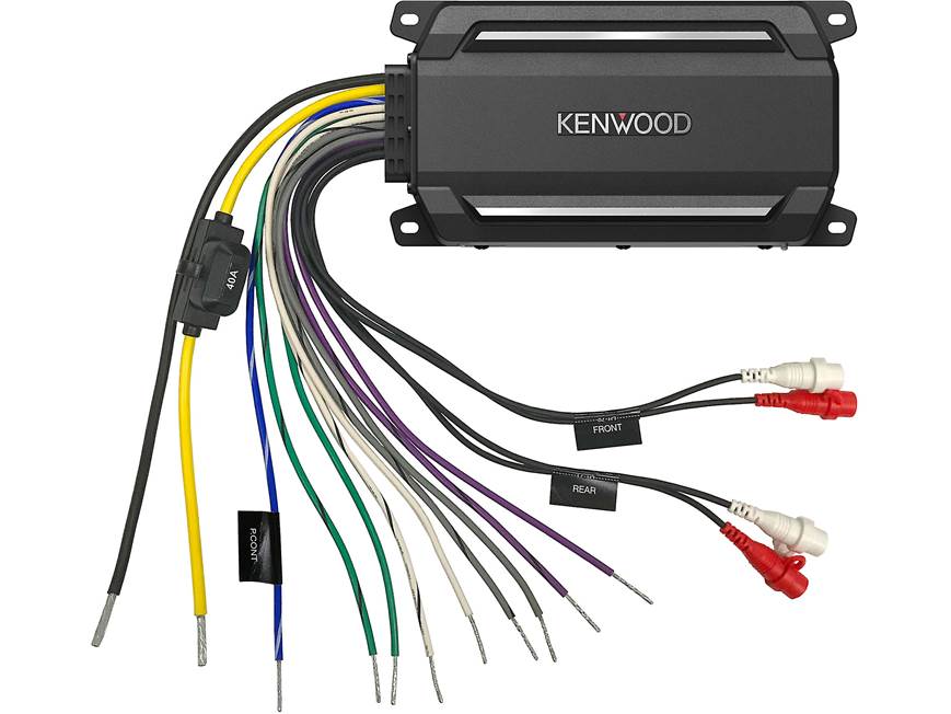 Kenwood KAC-M5014 Compact 4-channel powersports/marine amplifier