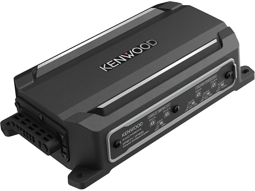 Kenwood KAC-M5014 Compact 4-channel powersports/marine amplifier