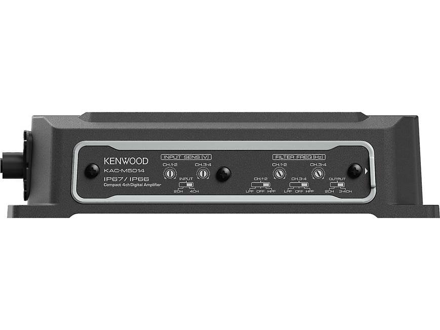 Kenwood KAC-M5014 Compact 4-channel powersports/marine amplifier