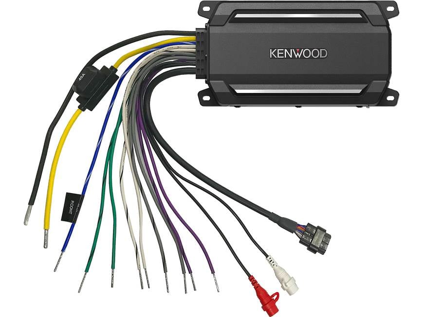 Kenwood KAC-M5024BT Compact 4-channel powersports/marine amplifier