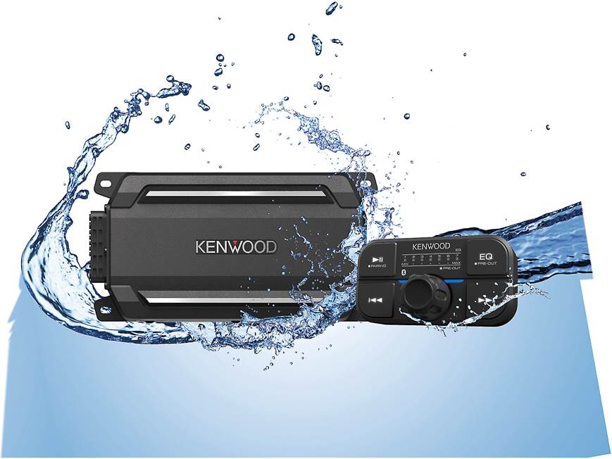 Kenwood KAC-M5024BT Compact 4-channel powersports/marine amplifier