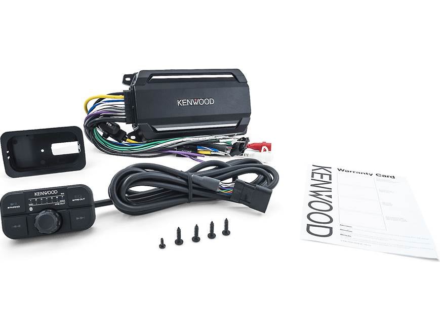 Kenwood KAC-M5024BT Compact 4-channel powersports/marine amplifier