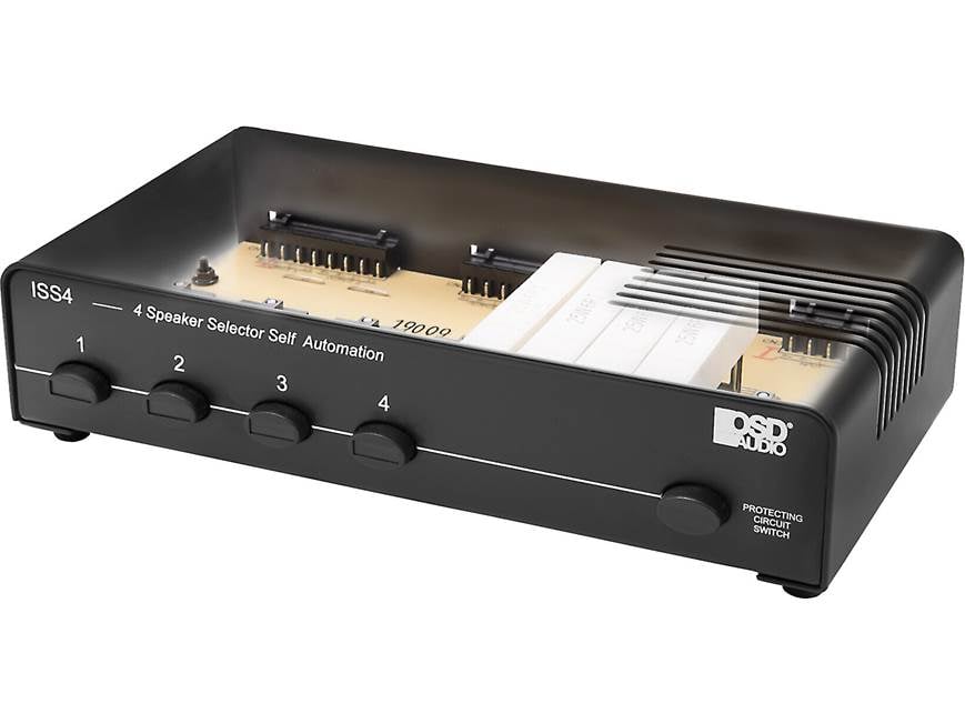 OSD ISS4 4-pair speaker selector at Crutchfield