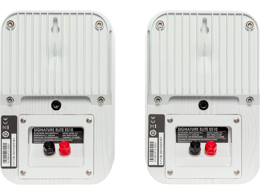 polk audio ES10 白 綺麗 Polk Audio Signature Elite ES10 (White) Compact bookshelf speakers