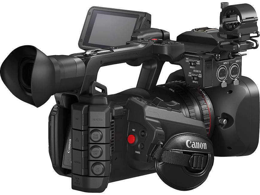 Canon XF605 Professional 4K UHD camcorder with Wi-Fi® at Crutchfield