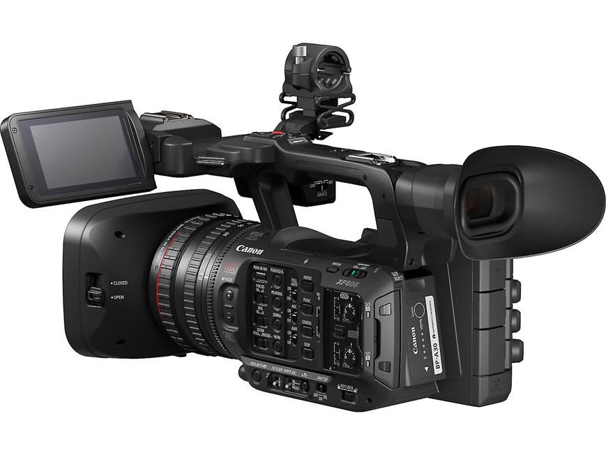 Canon XF605 Professional 4K UHD camcorder with Wi-Fi® at Crutchfield