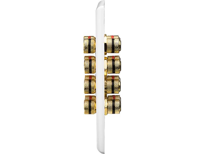 9PCS 2 VOIE Speaker Boîte Connecteur Terminal Reliure Post Ressort