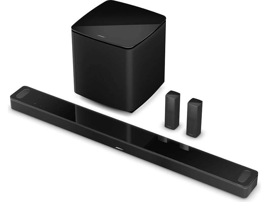 Bose® Smart Soundbar 900 (Black) Powered sound bar with Dolby