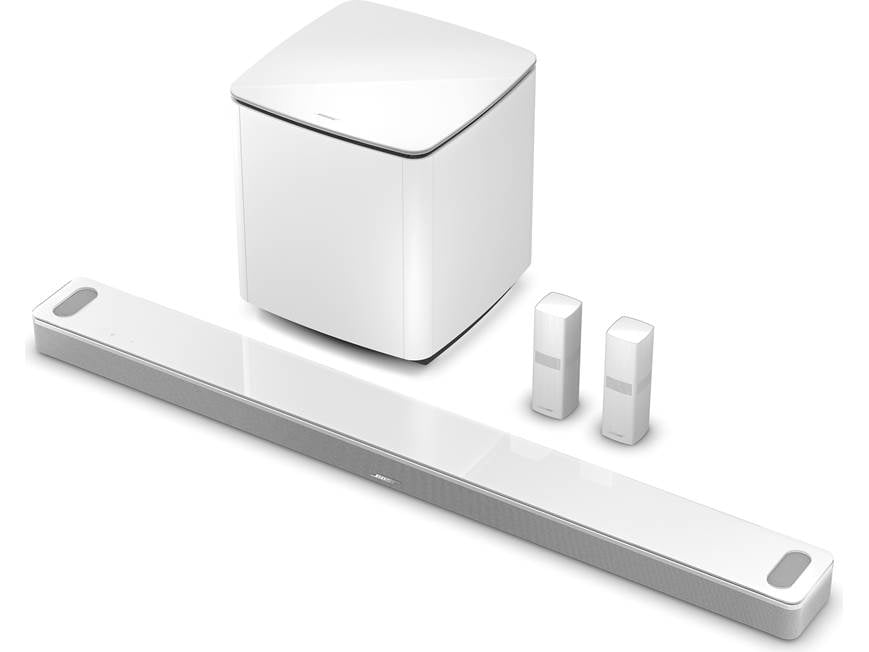 Bose® Smart Soundbar 900 (White) Powered sound bar with Dolby